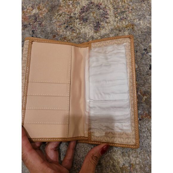 Fossil Tri Fold Canvas Wallet - Picture 5 of 5